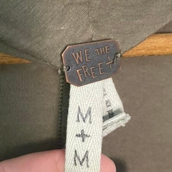 Free People We The Free Flowing Cowl Draped Neck Cotton & Modal Fantasy Blouse - Picture 7 of 9